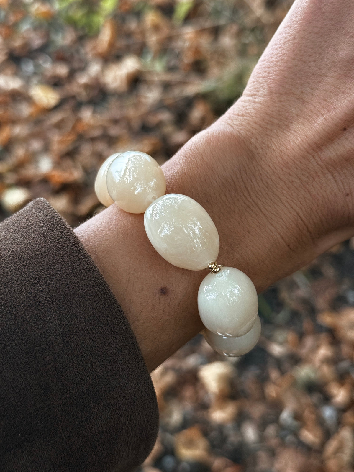 BRACELET CLAUDETTE BEIGE