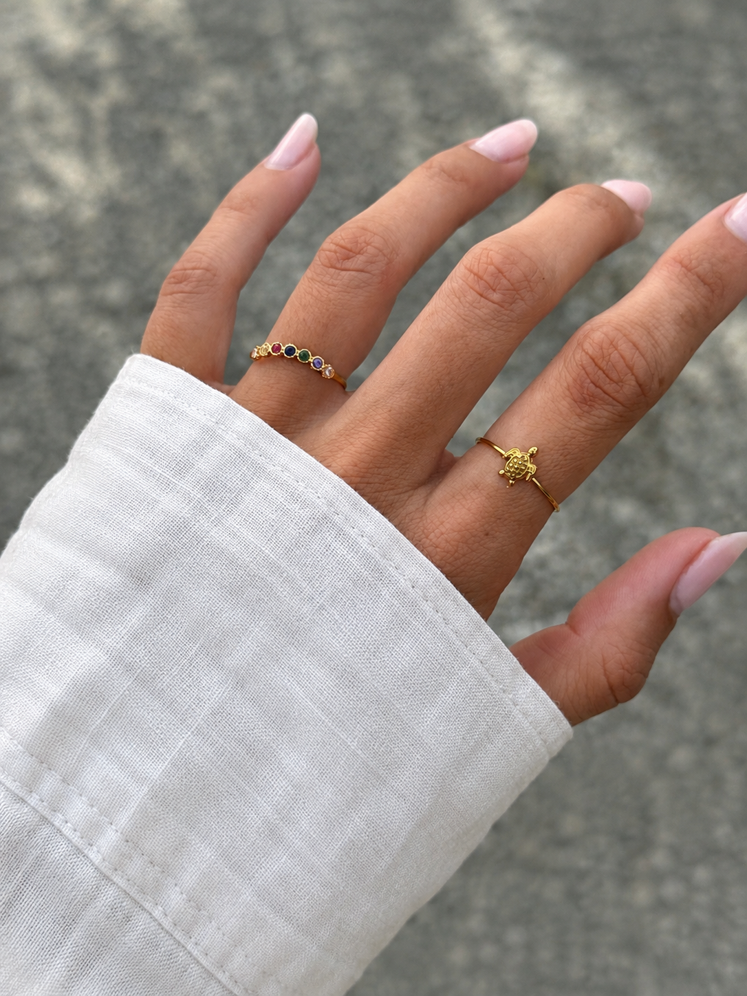 BAGUE TORTUE