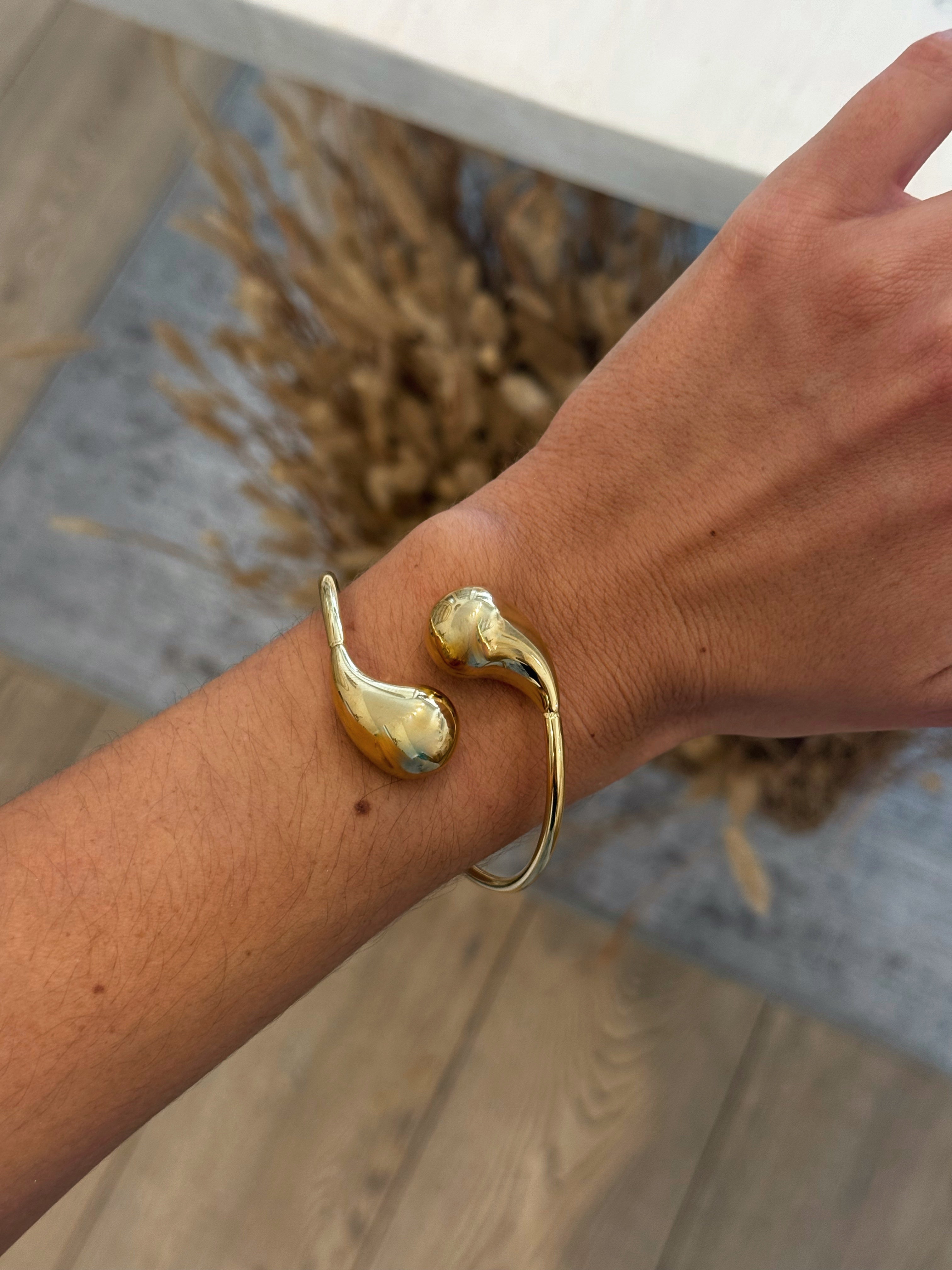 BRACELET JONC GOUTTE D’EAU