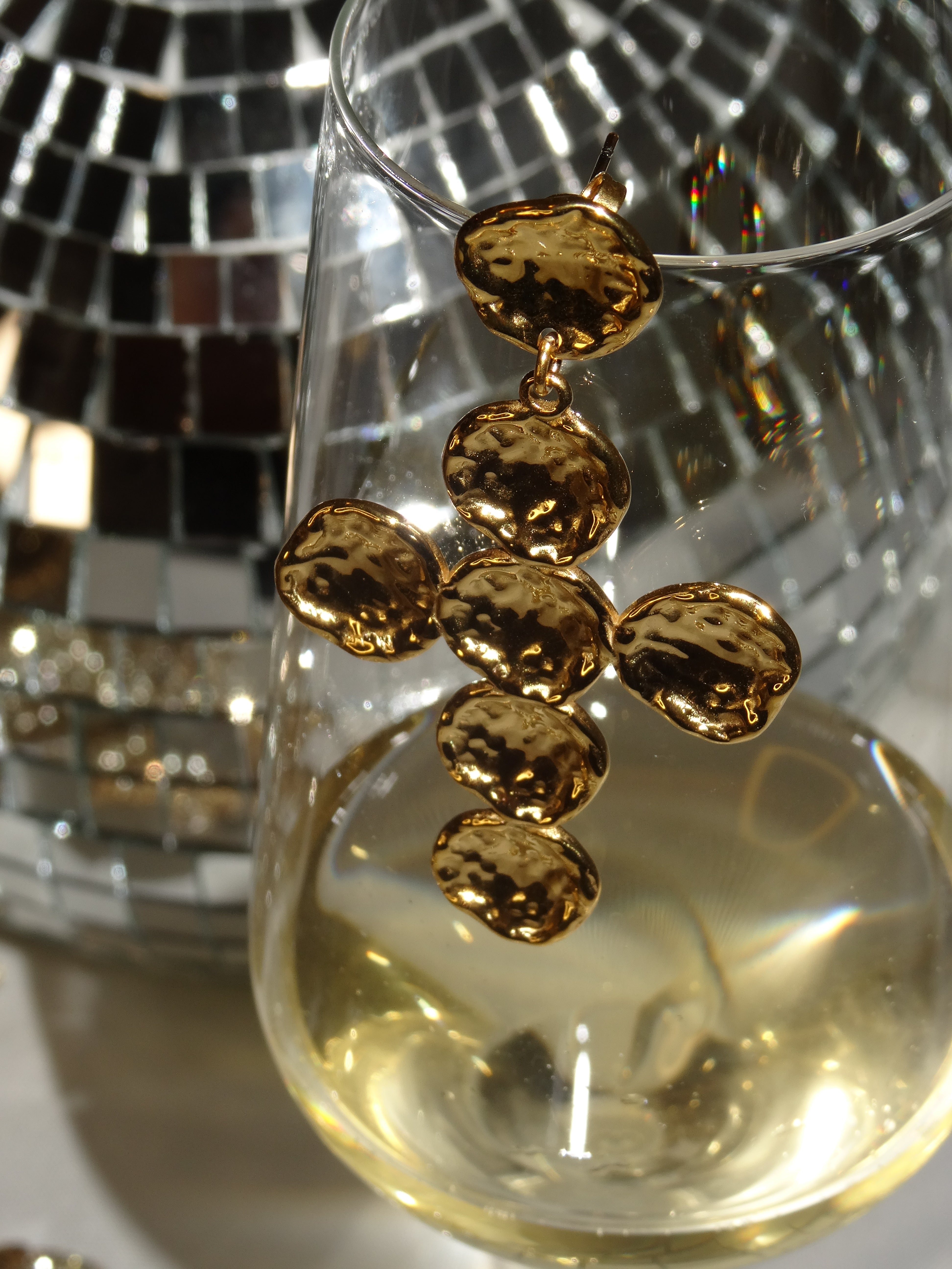 BOUCLES D'OREILLES CROIX XL