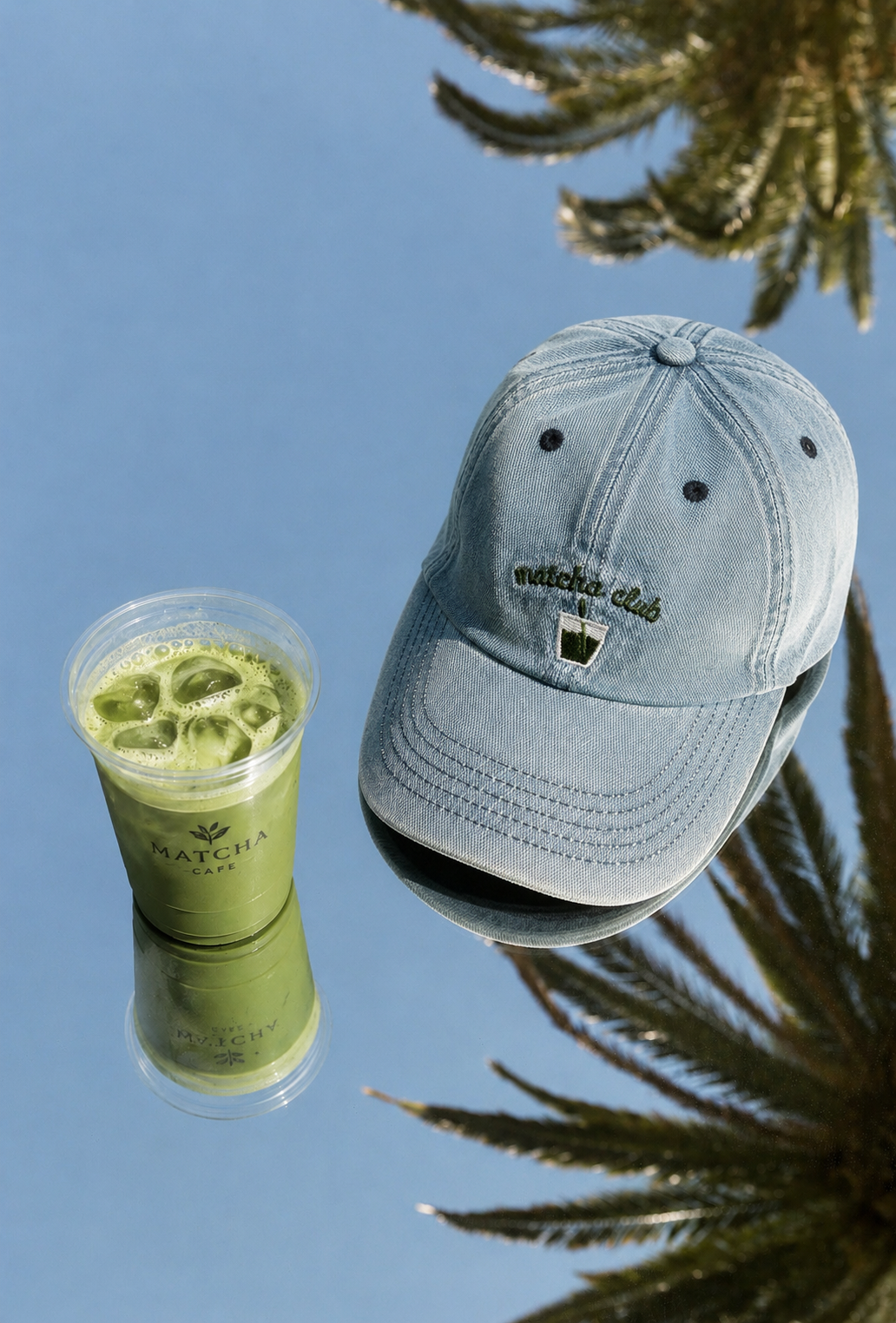 CASQUETTE MATCHA CLUB BLEU