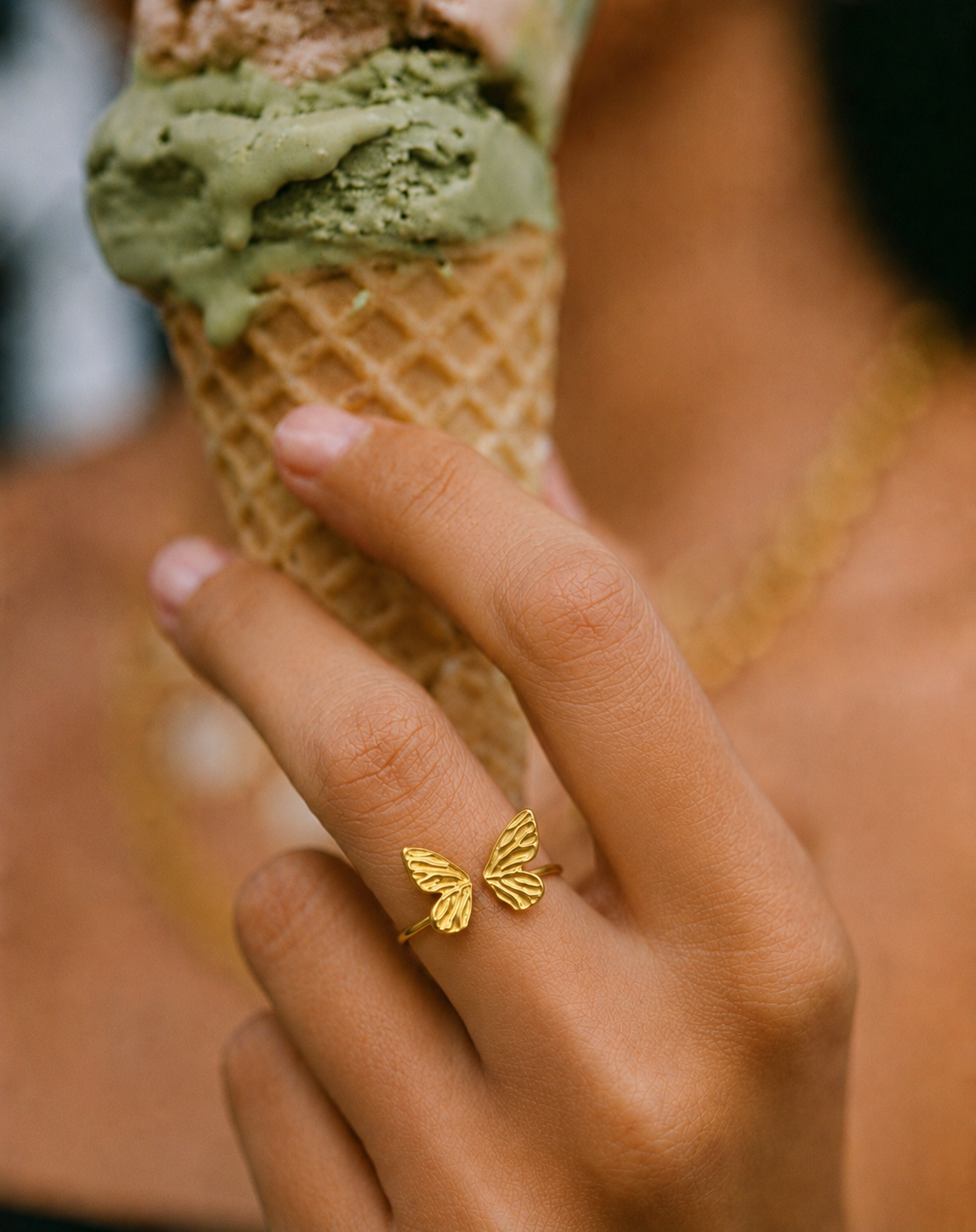 BAGUE PAPILLON