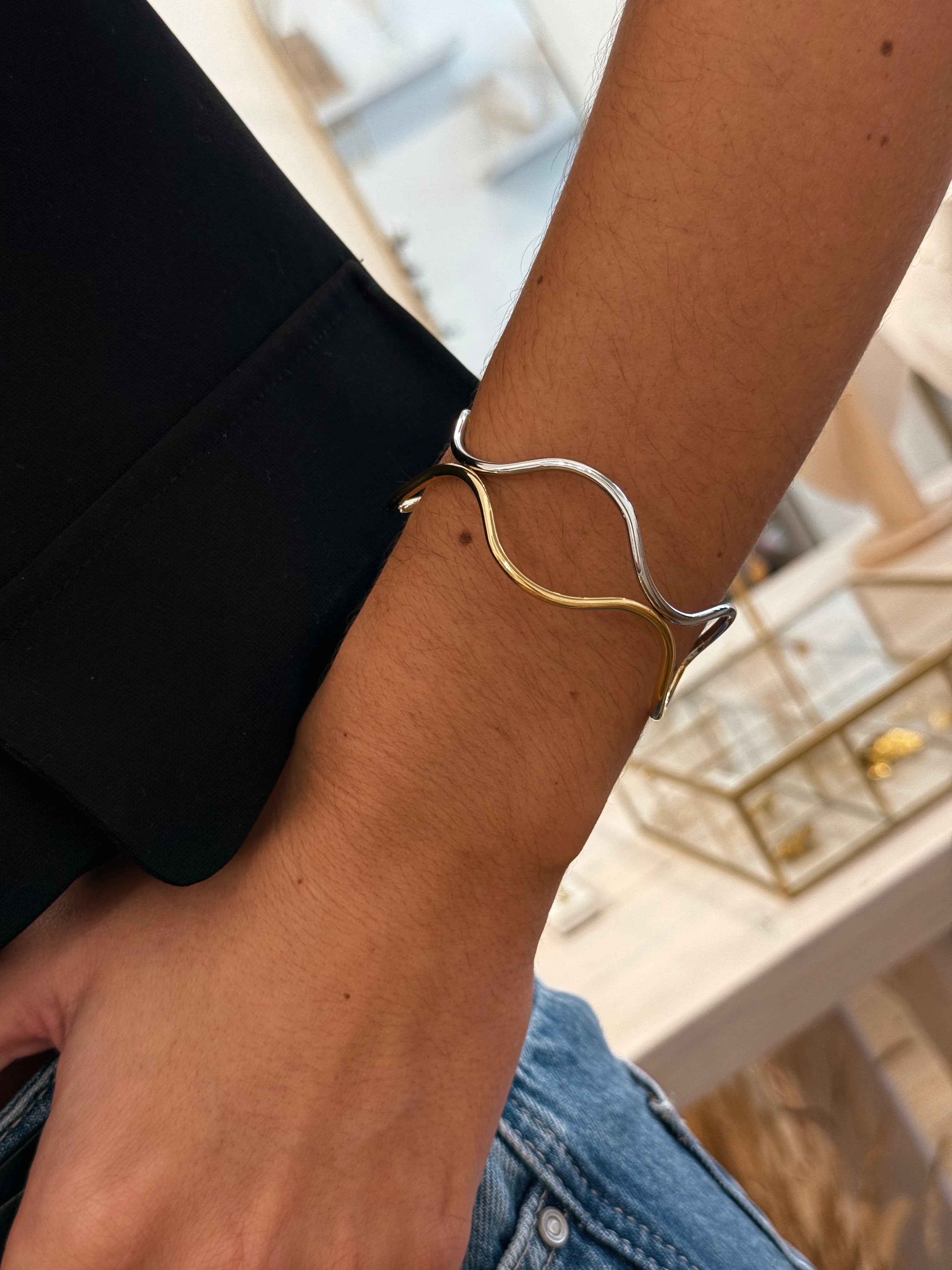 BRACELET JONC BI