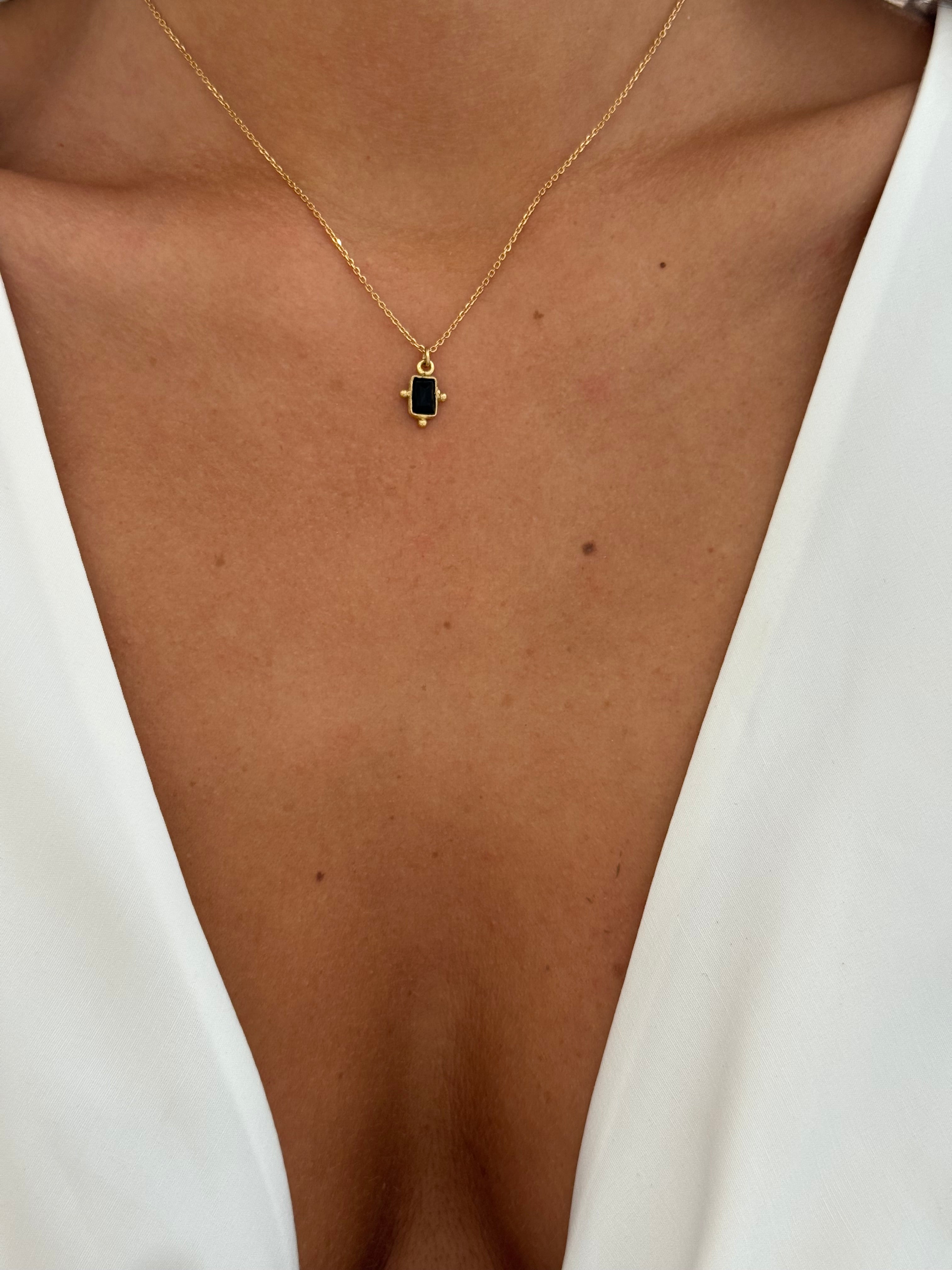 COLLIER GRACE ONYX