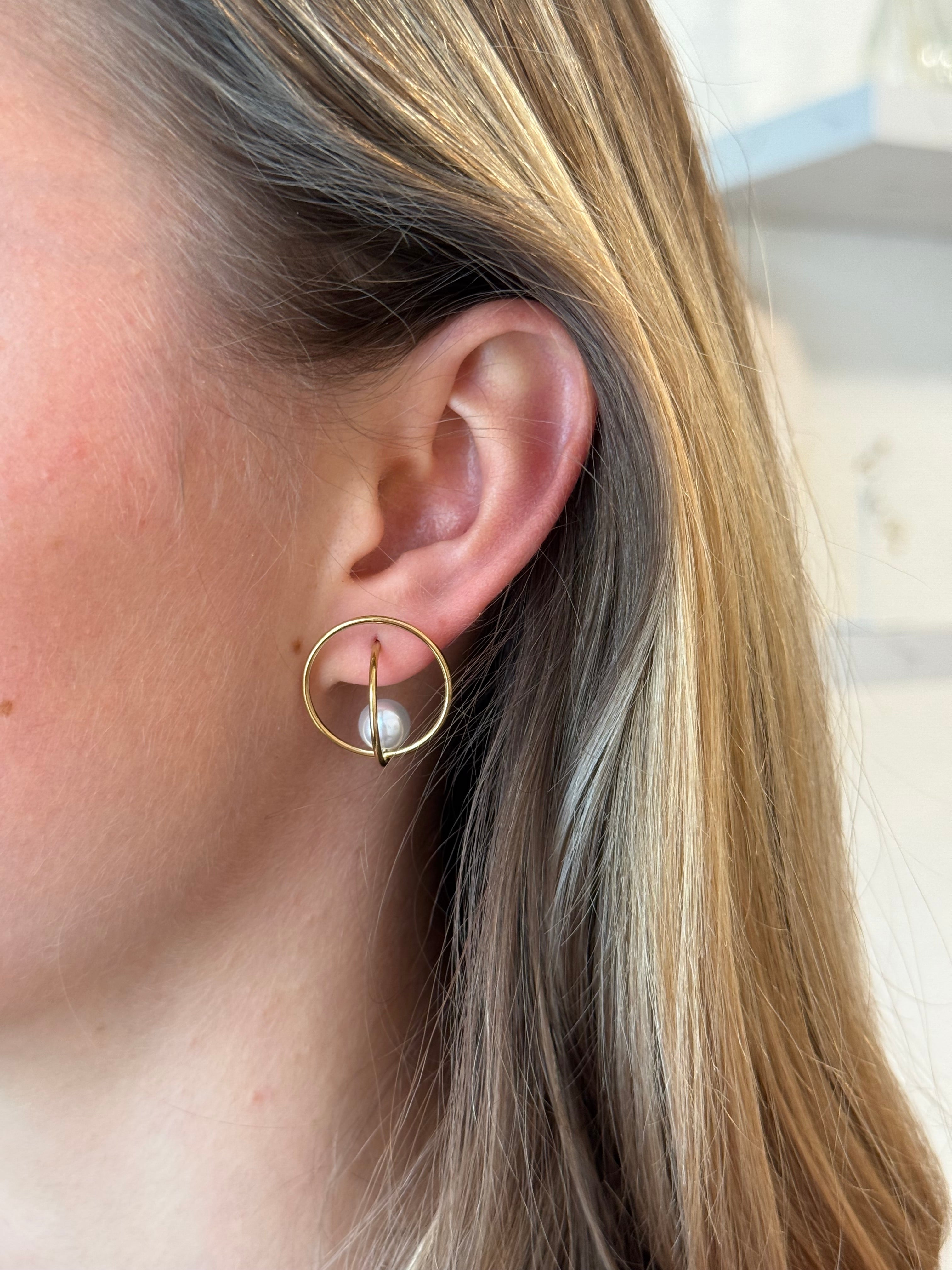 BOUCLES D'OREILLES AQUENE CERCLE