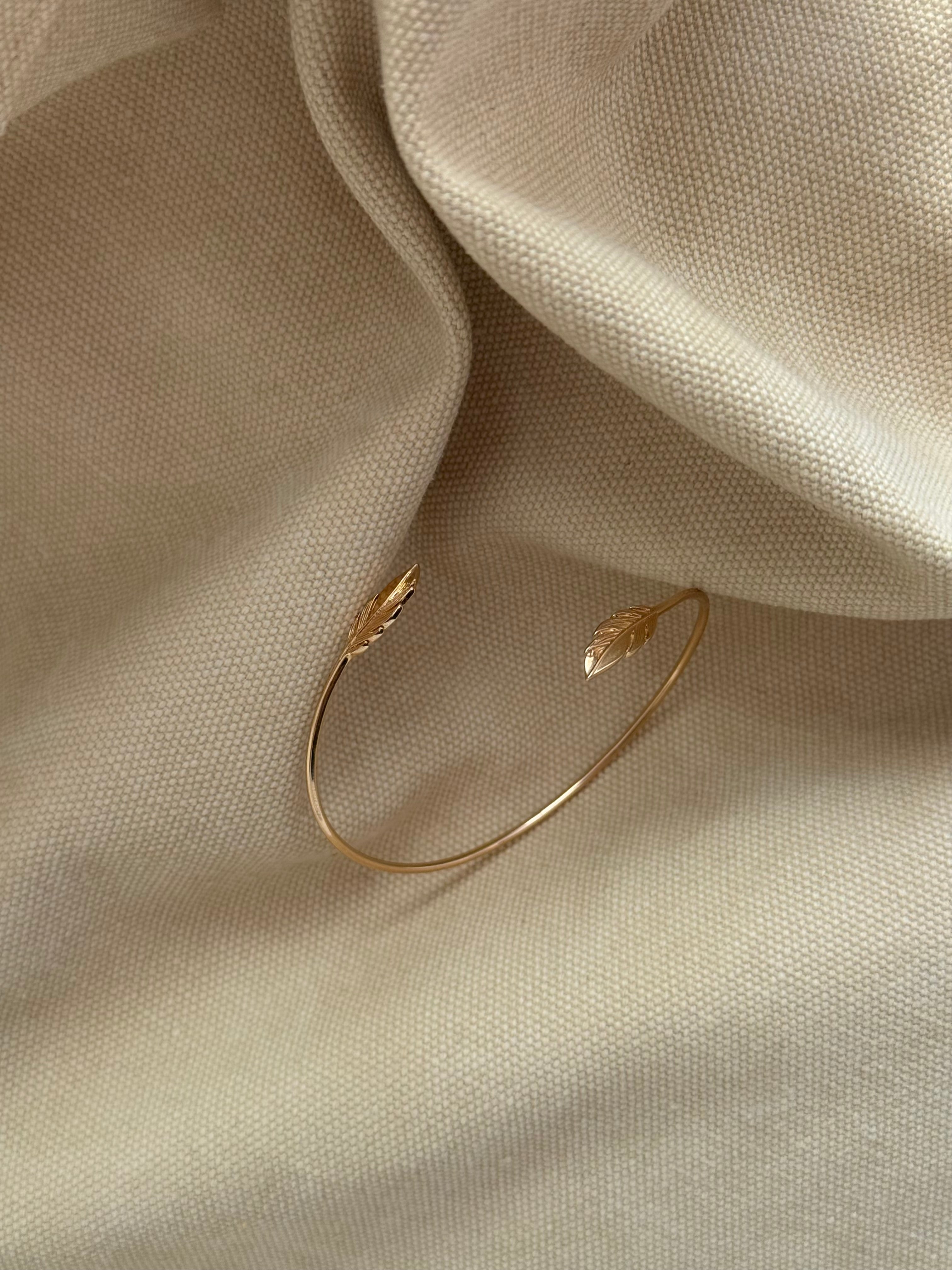BRACELET JONC PLUME