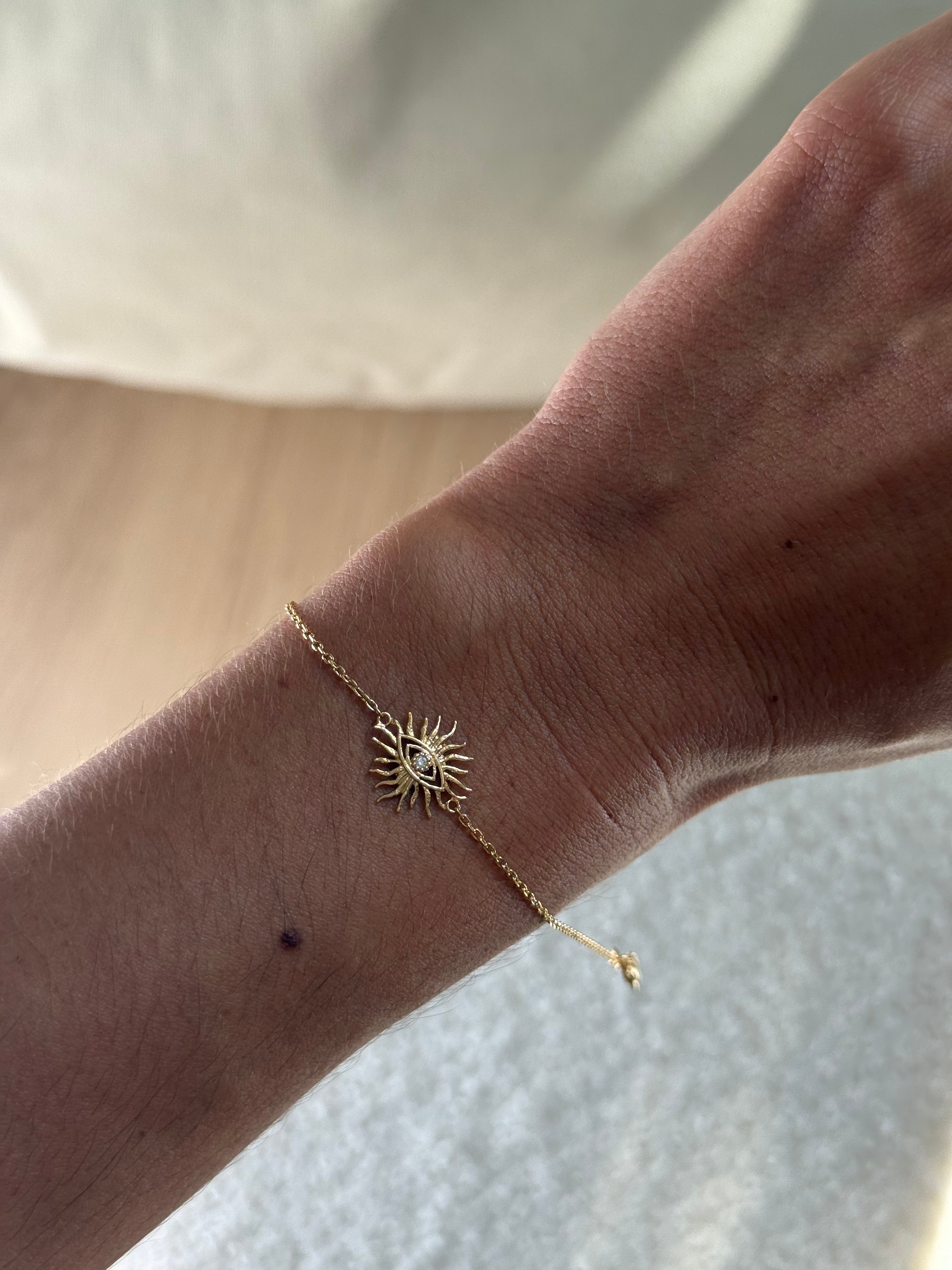 BRACELET ŒIL SOLEIL