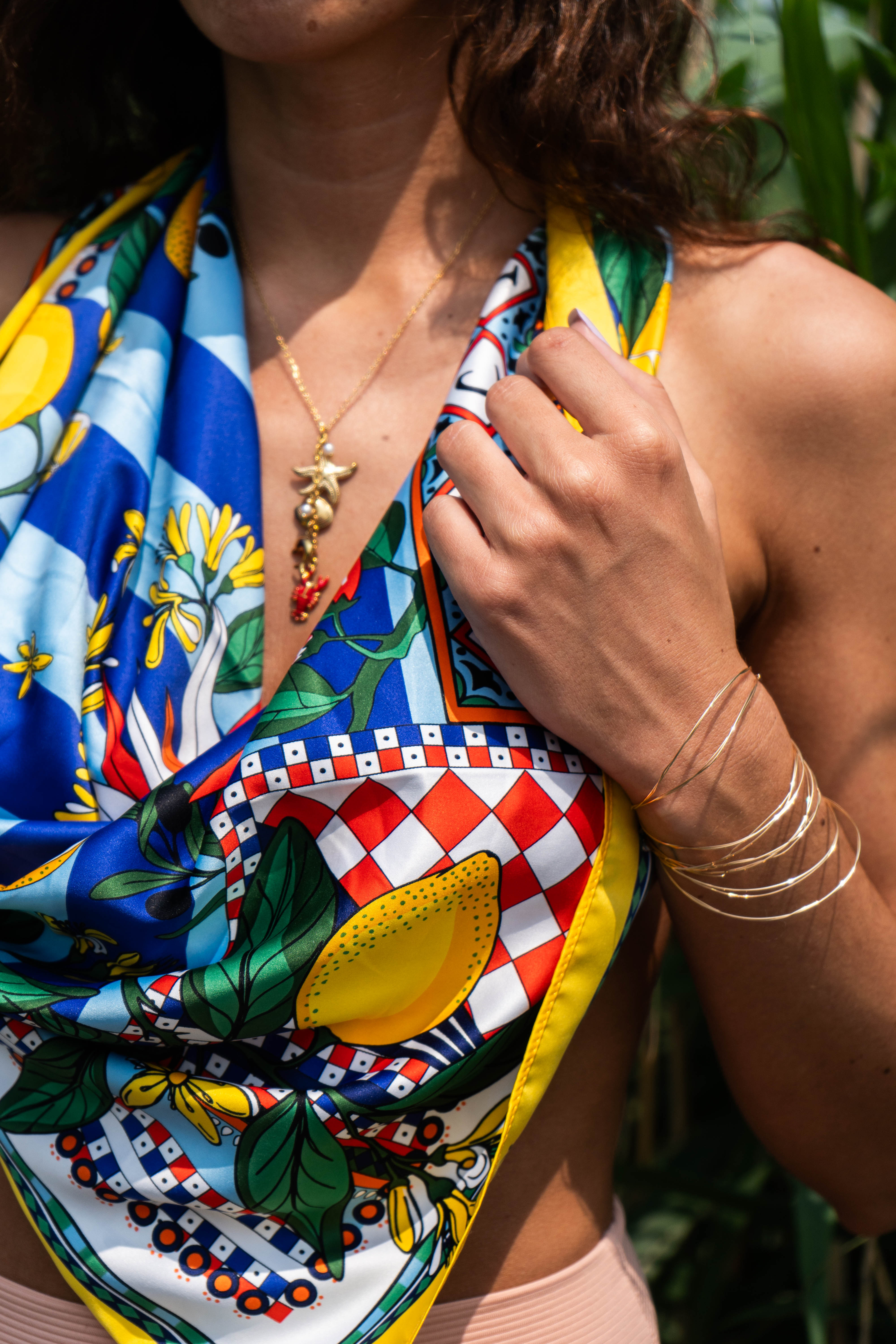 COLLIER HOMARD BRELOQUES