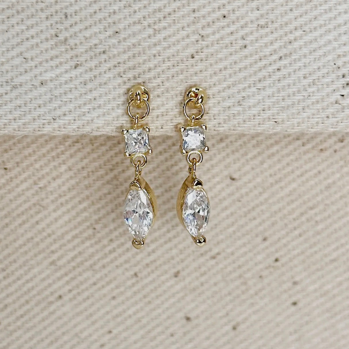 BOUCLES D’OREILLES VIOLETTE DOUBLE